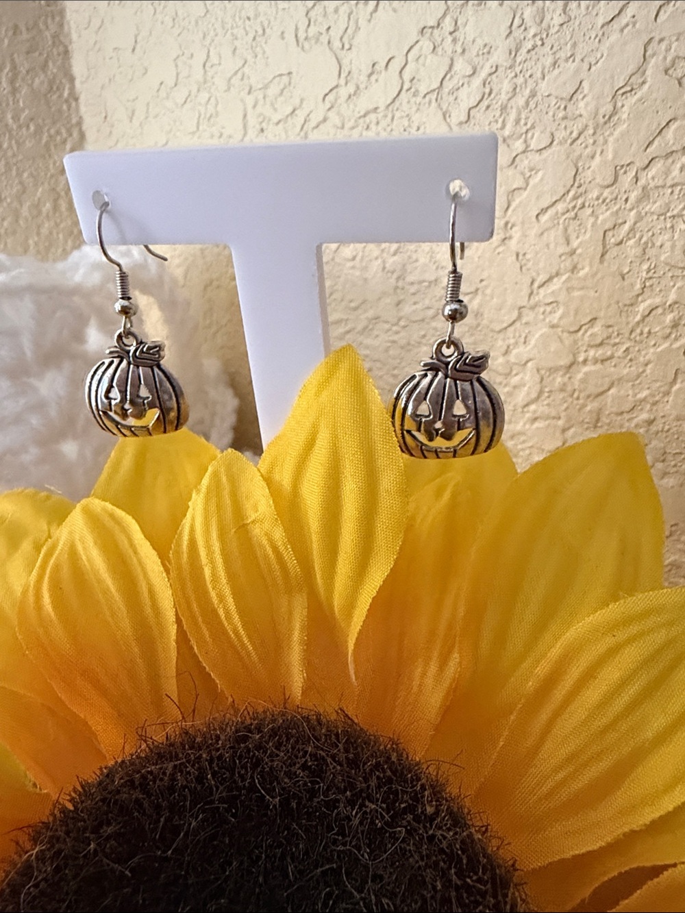 Pumpkin Dangle Earrings